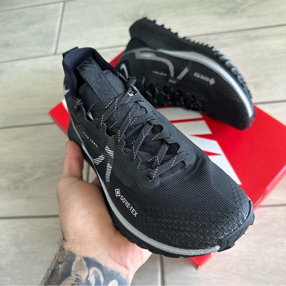 NIKE REACT PEGASUS TRAIL BLACK - Picture 2 of 3